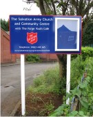 The Salvation Army Notice Board on Posts
